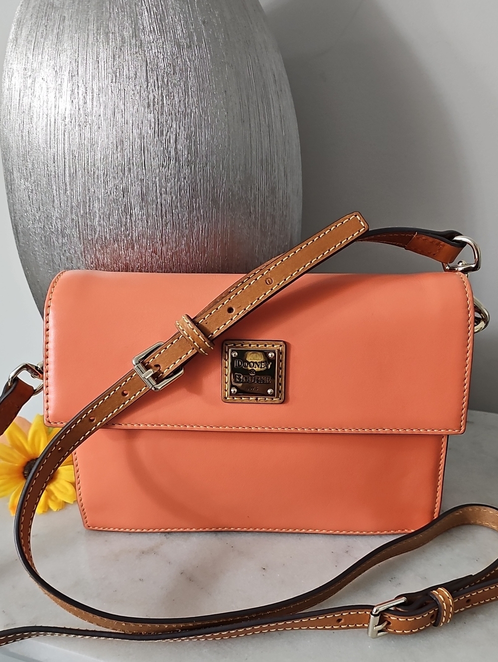 Dooney & Bourke Wexford East West Smooth Leather Crossbody Bag